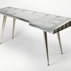 Espresso Sawhorse Desk