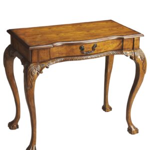 19' X 58' X 26' Merlot Wood Glass TV Stand TV Stand