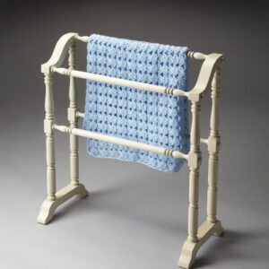 White Platform King Bed with Two Nightstands