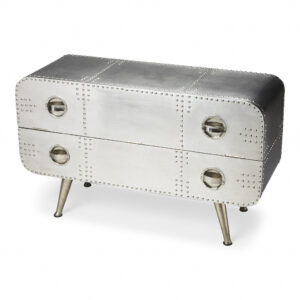 Mahogany Scallop Top Lighted Corner Curio Cabinet