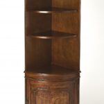 Dowling Olive Ash Burl Corner Cabinet