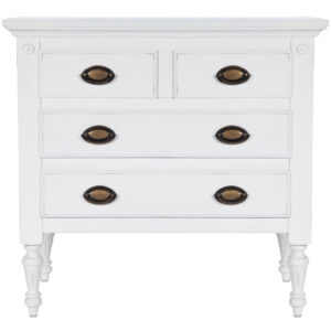 Grey Upholstered 2 Drawer Nightstand