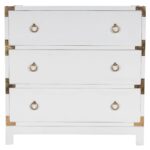 Forster Glossy White Campaign Chest