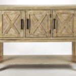 Rustic Natural Urban Gray Buffet Cabinet
