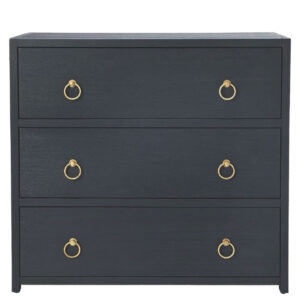 Modern Rustic Double Decker Accent Cabinet