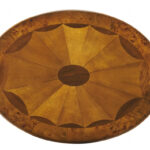 Olive Ash Burl Oval Accent Table