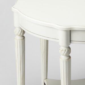 Blue Fabric Wrapped Dining Chair