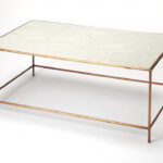 Classic White Marble Coffee Table