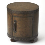 Old World Map Duffel Table