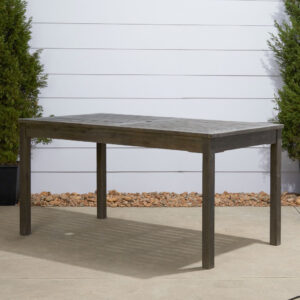 25' X 25' X 18'  Natural Wood Coffee Table