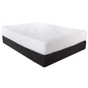 10.5' Hybrid Lux Memory Foam and Wrapped Coil Mattress Full