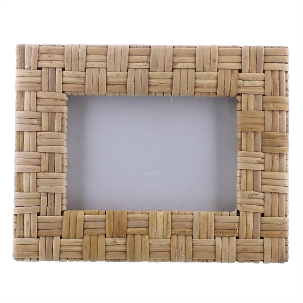 4×6 Woven Bamboo Rectangular Frame