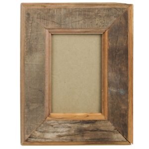 4” x 6” Rustic Farmhouse Espresso Wood Frame