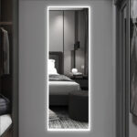 LED Backlit Rectangular Full-length Mirror