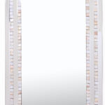 Pastel Pink Mosaic Tiled Mirror