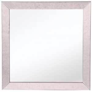 20' Brushed Titanium Round Wall Mirror