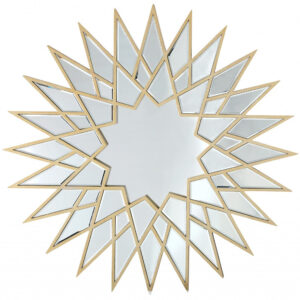 47" Refined Beige High Gloss Mirror