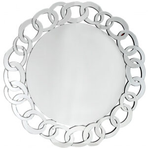Silver Contemporary Full Length Mirror