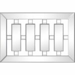 United Square Wall Mirror