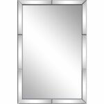 Beveled Glass Wall Mirror