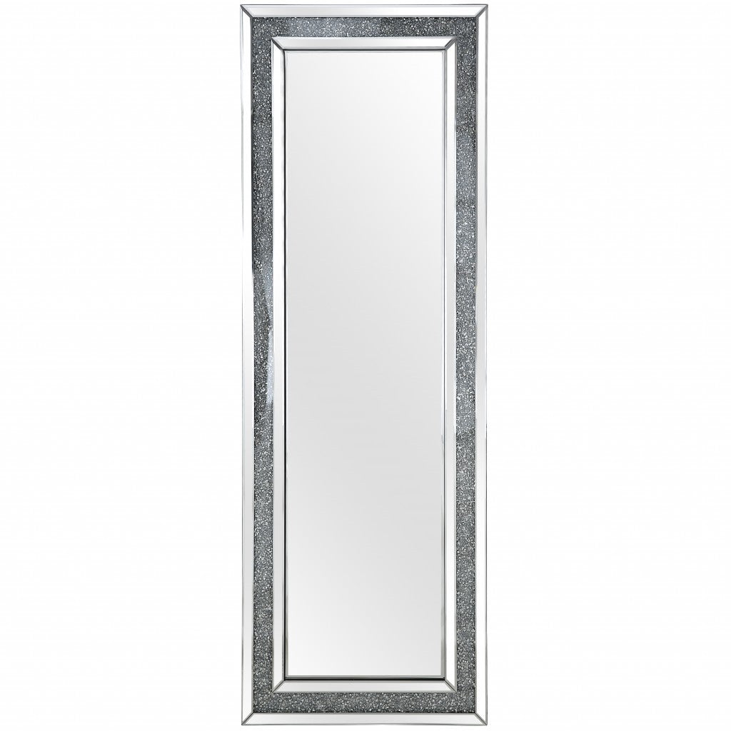 Encrusted Crystal Mirror