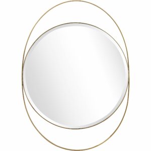 Beveled Glass Wall Mirror
