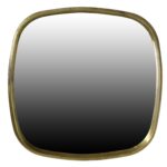 Payton Organic Metal Mirror – Brass