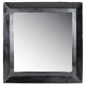 Brushed Titanium Rectangular Full Length Wall Mirror
