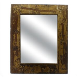 Petite LED Strip Rectangular Wall Mirror