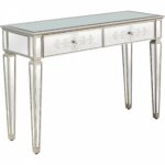 Antiqued Etch Console Table