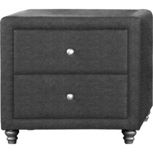 Bold Brown Floral Long Storage Bench