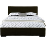 Black Platform Queen Bed