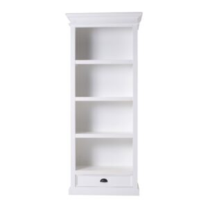 Vance Olive Ash Burl Bookcase