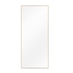 Minimal Rectangular Bathroom Vanity Mirror