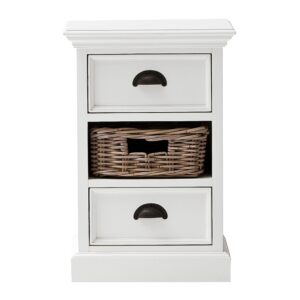 Modern Dark Gray and White Six Cube Storage Bookshelf