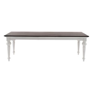76-112' X 46' X 30' Antique Champagne Dining Table