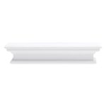 23″ Classic White Floating Wall Shelf