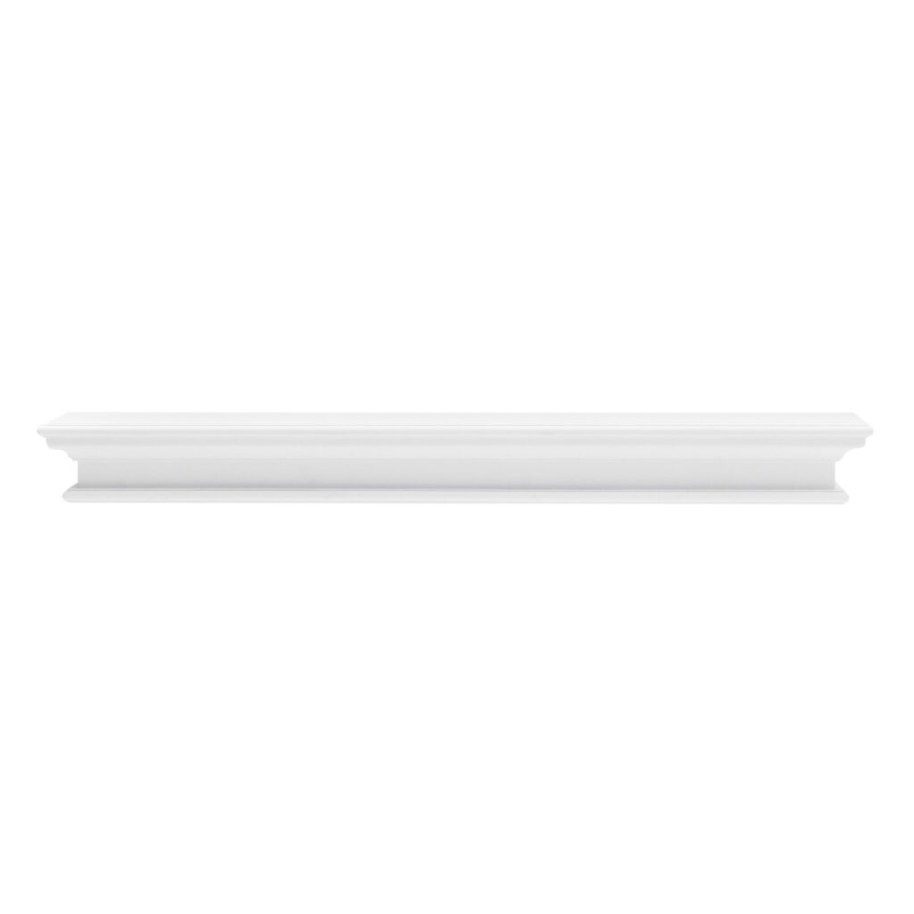 47″ Classic White XL Floating Wall Shelf