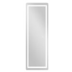 LED Strip Rounded Rectangle Wall Mirror