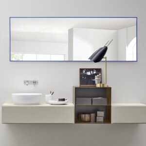 Gold Shield Shaped Wall Mirror