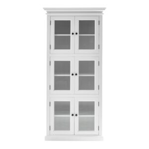 Earthy Opaque Palms Three Panel Room Divider Screen