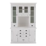 Classic White Kitchen Hutch