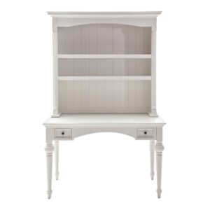 Acacia and Pinewood Black Writing Desk