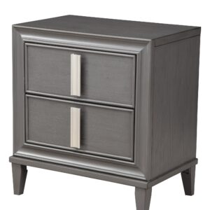 19" x 25.5" x 61" CappuccinoLadder Style  Computer Desk