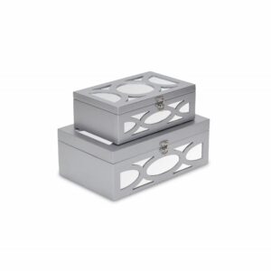Set of Three Metal Wire Storage Baskets