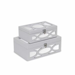 Set of Three Metal Wire Storage Baskets