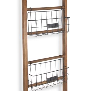 Golden Scroll Three Panel Room Divider Screen