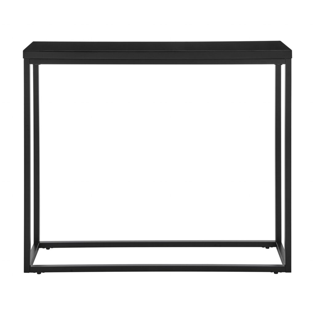 Modern Black Gloss on Black Console Table