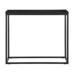 Modern Black Gloss on Black Console Table