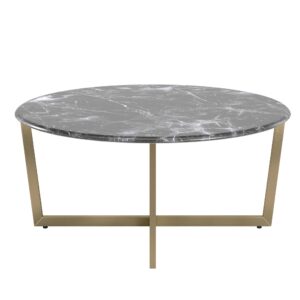 Black Mirrored Console Table